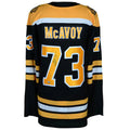 Custom #73 Black BOS Hockey Shirt Top