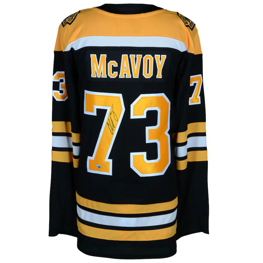 Custom #73 Black BOS Hockey Shirt Top