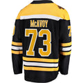 Custom #73 Black BOS Hockey Shirt Top