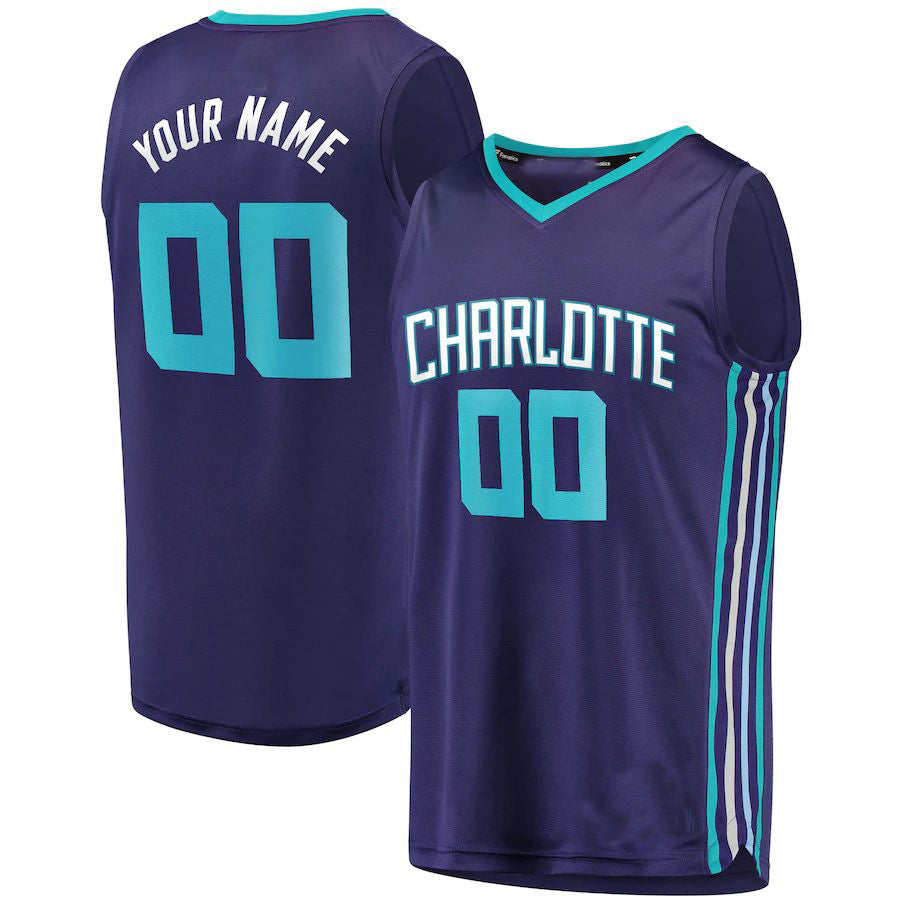 Custom Purple CHA Basketball Shirt Top