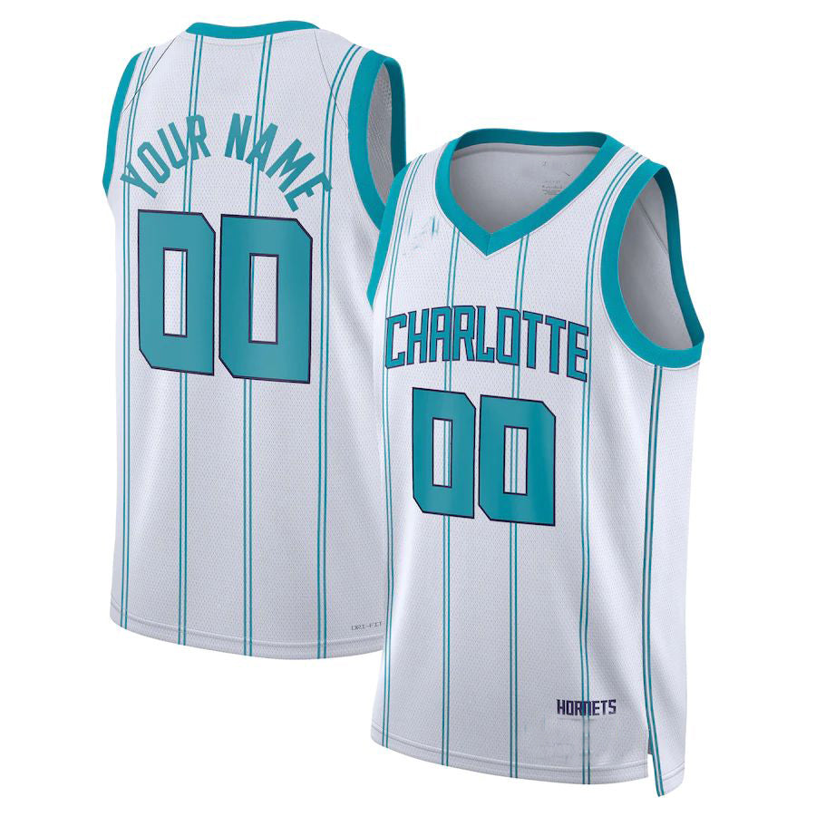 Custom #23 White 2022 CHA Basketball Shirt Top