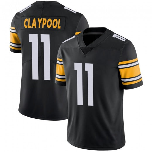 Custom #11 Black PIT Football Shirt Top
