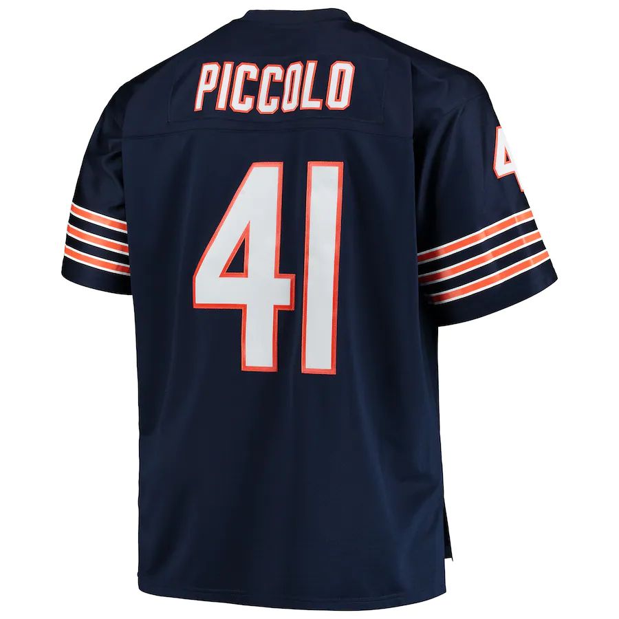 Custom #41 Navy 1969 CHI Football Shirt Top