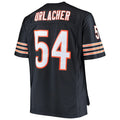 Custom #54 Navy 2001 CHI Football Shirt Top