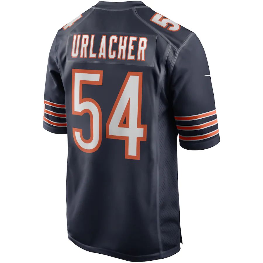 Custom #54 Navy CHI Football Shirt Top