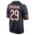 Custom #29 Navy CHI Football Shirt Top