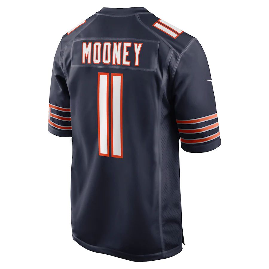 Custom #11 Navy CHI Football Shirt Top