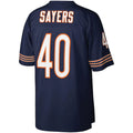 Custom #40 Navy CHI Football Shirt Top