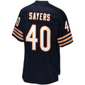 Custom #40 Navy CHI Football Shirt Top