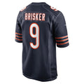 Custom #9 Navy CHI Football Shirt Top