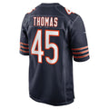 Custom #45 Navy CHI Football Shirt Top