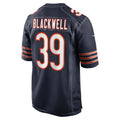 Custom #39 Navy CHI Football Shirt Top
