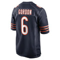 Custom #6 Navy CHI Football Shirt Top