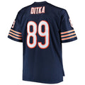 Custom #89 Navy 1966 CHI Football Shirt Top