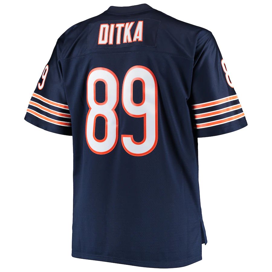 Custom #89 Navy 1966 CHI Football Shirt Top