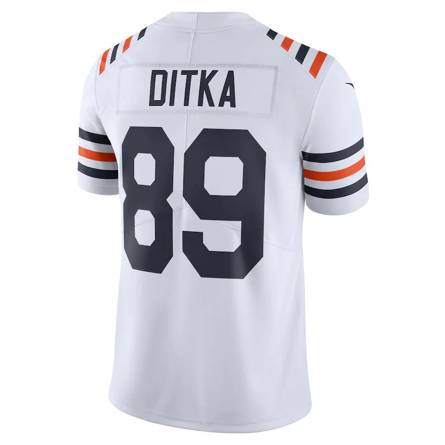 Custom #89 White 2019 CHI Football Shirt Top