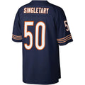 Custom #50 Navy CHI Football Shirt Top