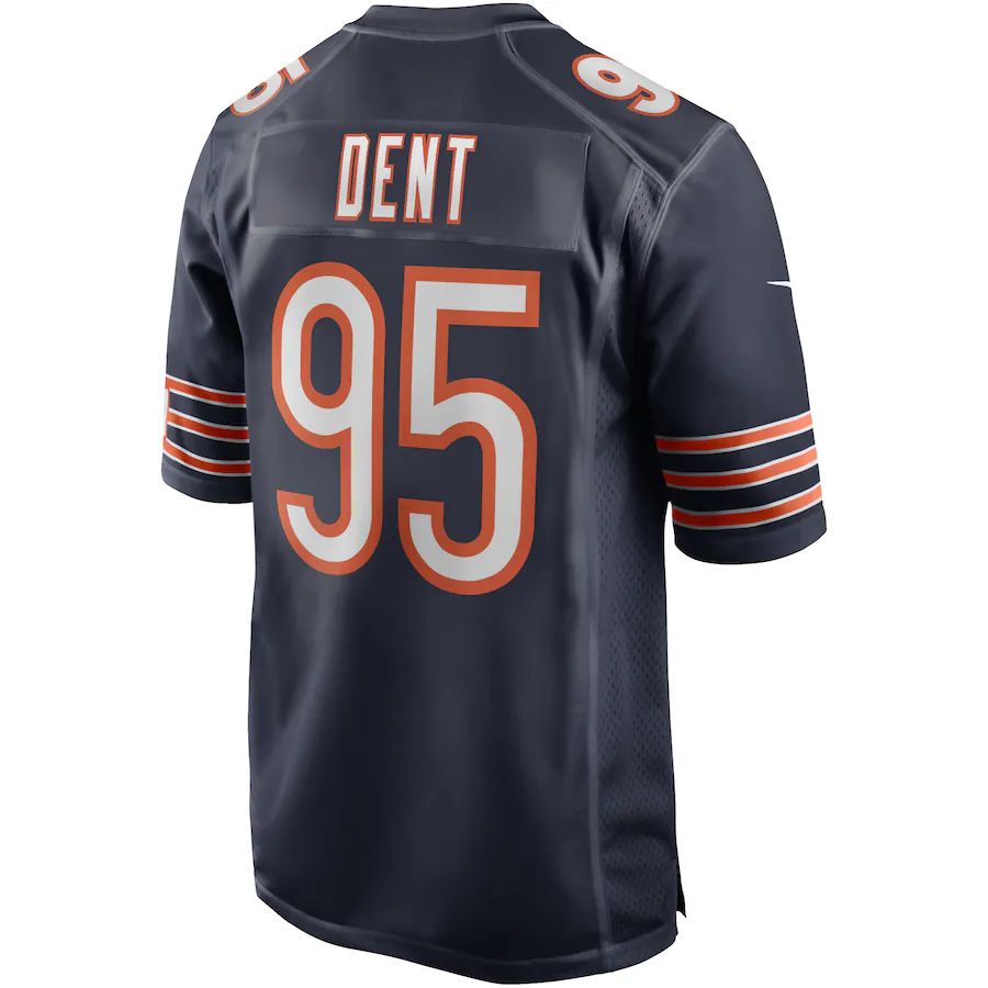 Custom #95 Navy CHI Football Shirt Top