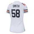 Custom #58 White 2019 CHI Football Shirt Top