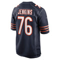 Custom #76 Navy CHI Football Shirt Top
