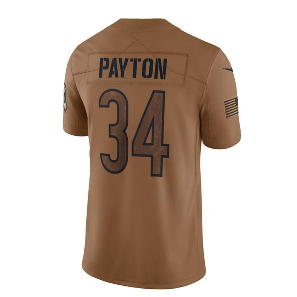 Custom #34 Brown 2023 CHI Football Shirt Top