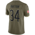 Custom #34 Olive 2022 CHI Football Shirt Top