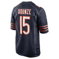 Custom #15 Navy 2024 CHI Football Shirt Top