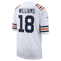 Custom #18 White 2024 CHI Football Shirt Top