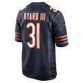 Custom #31 Navy CHI Football Shirt Top