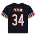 Custom #34 Navy 1985 CHI Football Shirt Top