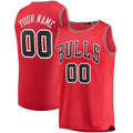 Custom Red CHI Basketball Shirt Top