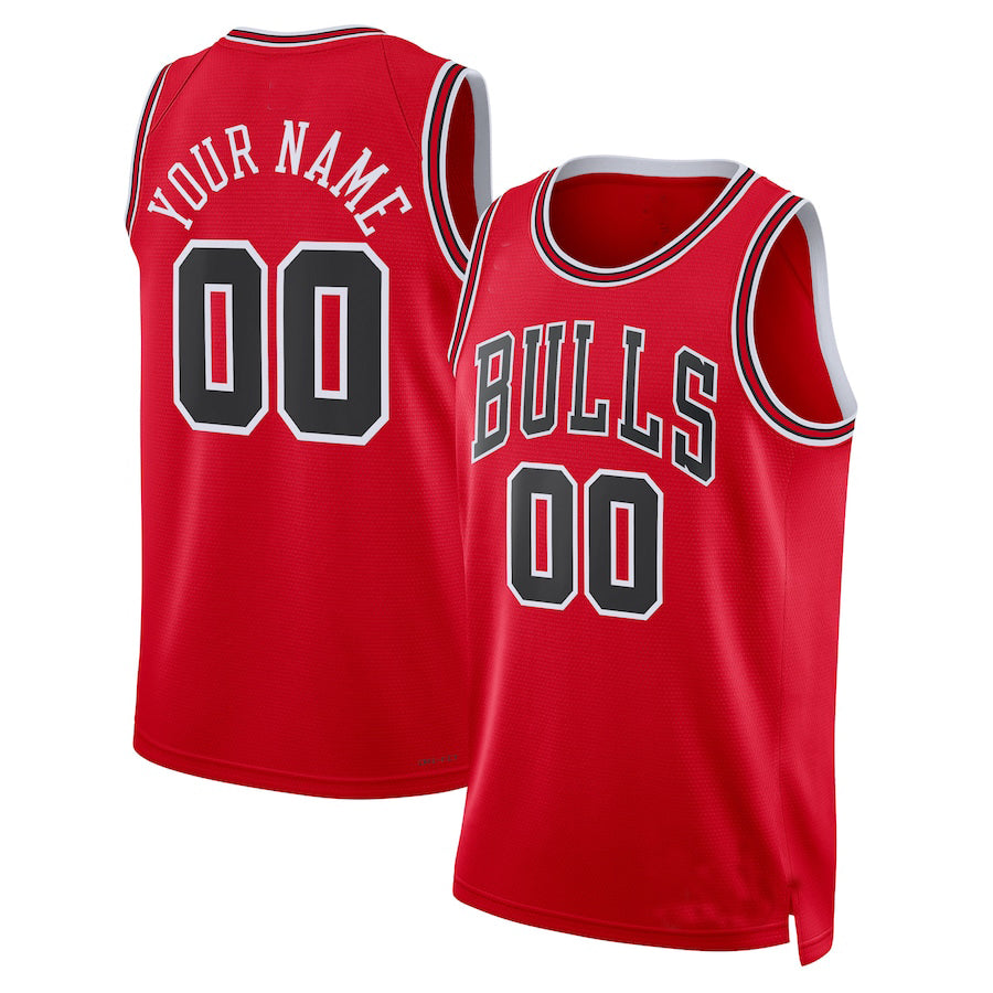 Custom #23 Red 2022 CHI Basketball Shirt Top
