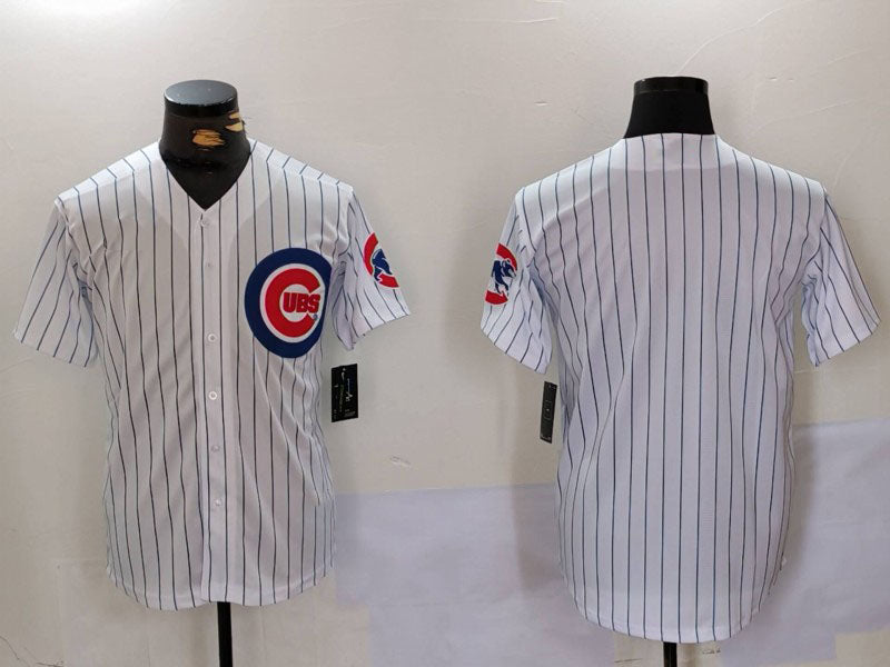 Custom White CHC Baseball Shirt Top