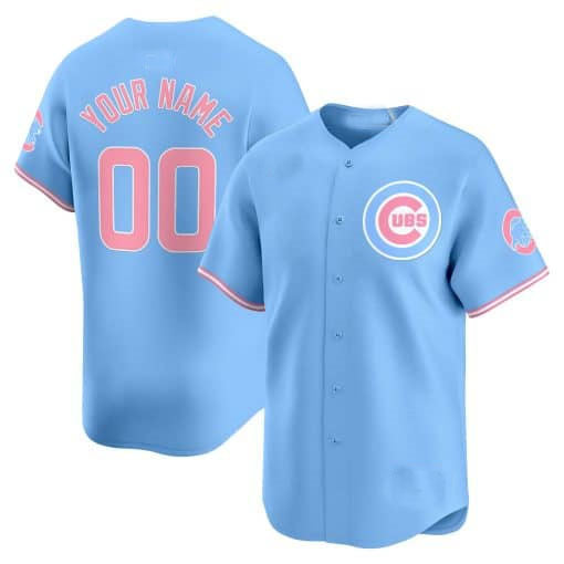Custom Pink CHC Baseball Shirt Top
