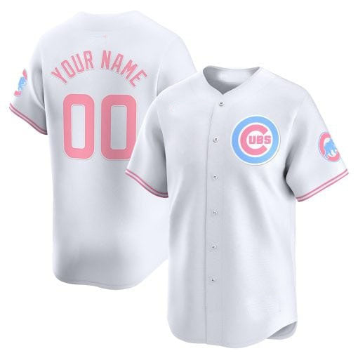 Custom Pink CHC Baseball Shirt Top