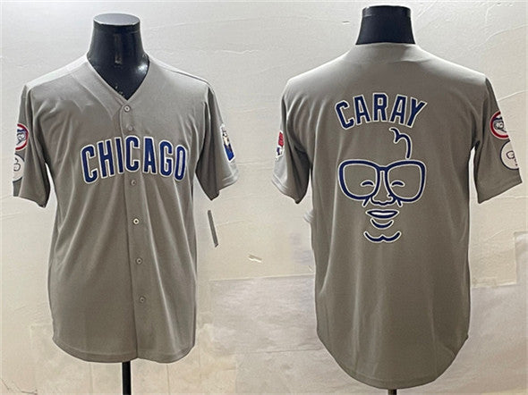 Custom Gray CHC Baseball Shirt Top