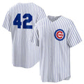 Custom White 2025 Jackie Robinson Day CHC Baseball Shirt Top