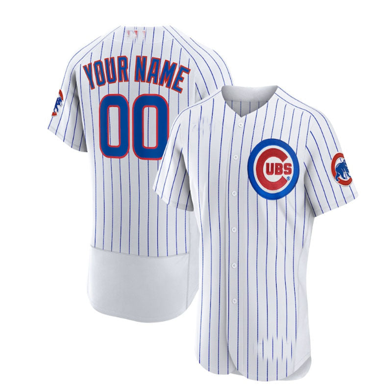Custom White CHC Baseball Shirt Top