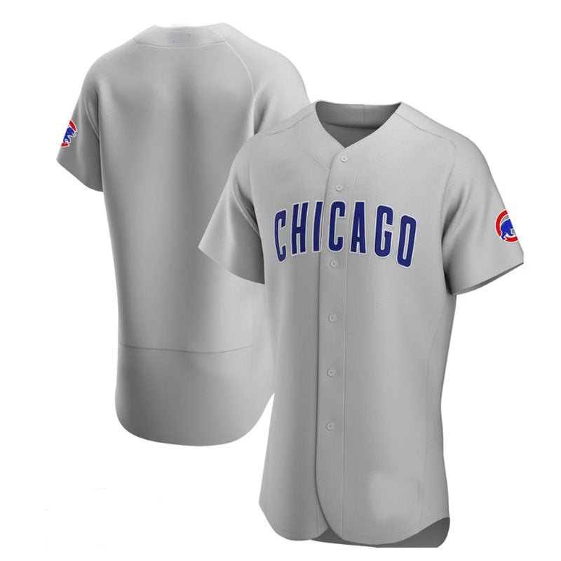 Custom Gray CHC Baseball Shirt Top