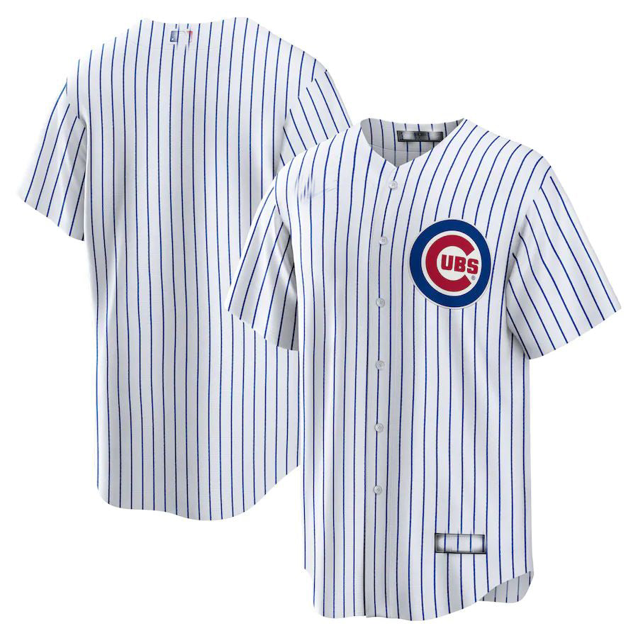 Custom White CHC Baseball Shirt Top