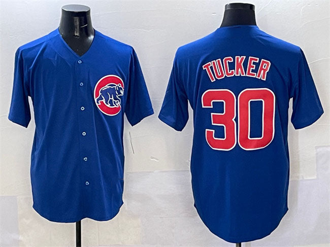 Custom #30 CHC Baseball Shirt Top