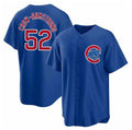 Custom #52 Blue 2024 CHC Baseball Shirt Top