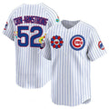 Custom #52 White 2025 CHC Baseball Shirt Top