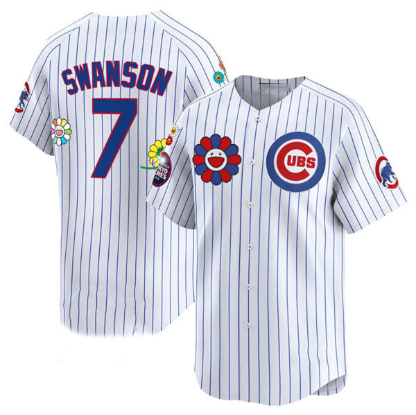 Custom #7 White 2025 CHC Baseball Shirt Top