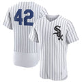 Custom #42 White 2023 CWS Baseball Shirt Top