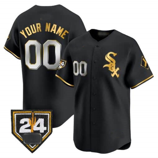 Custom White 2024 CWS Baseball Shirt Top