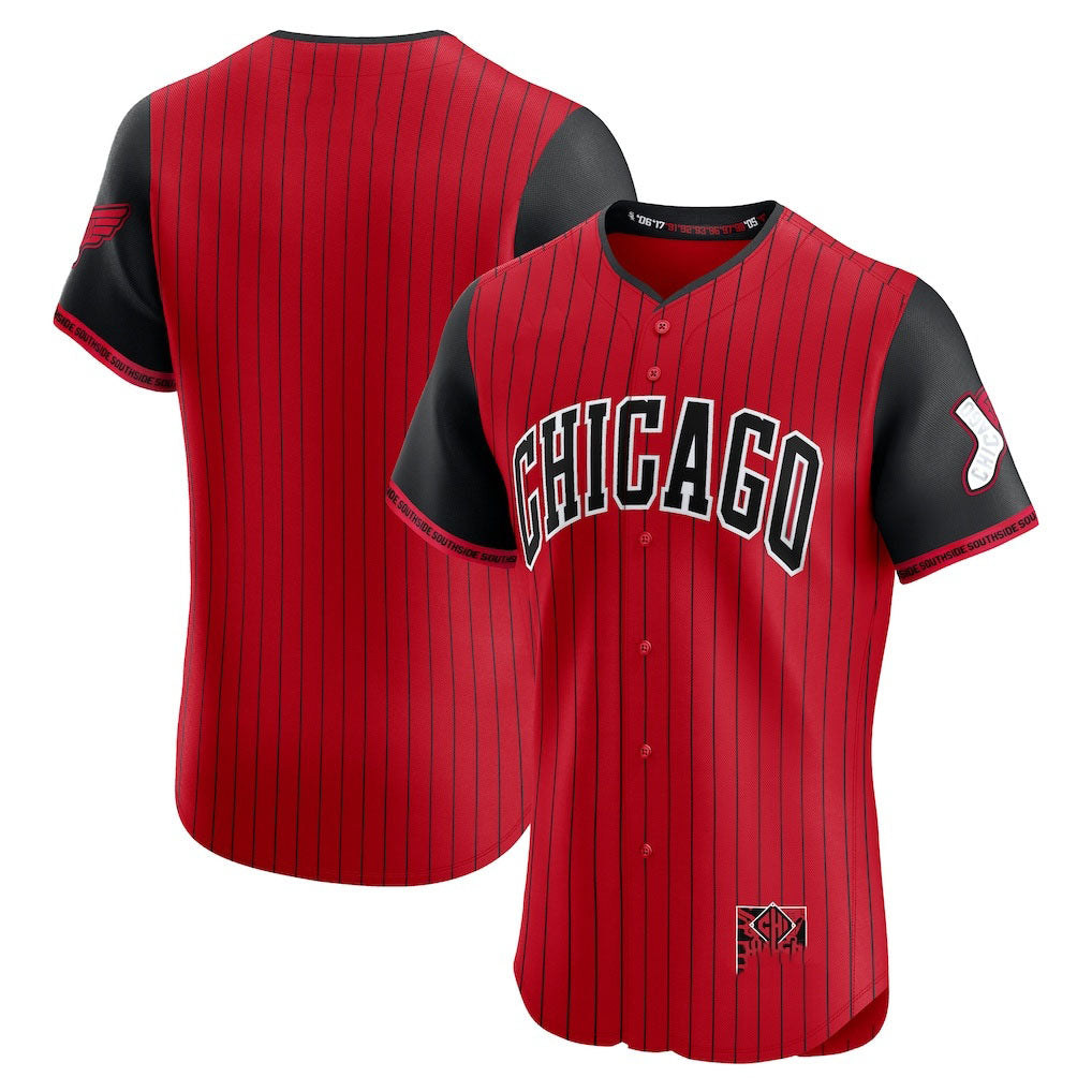 Custom Black 2025 City Connect CWS Baseball Shirt Top