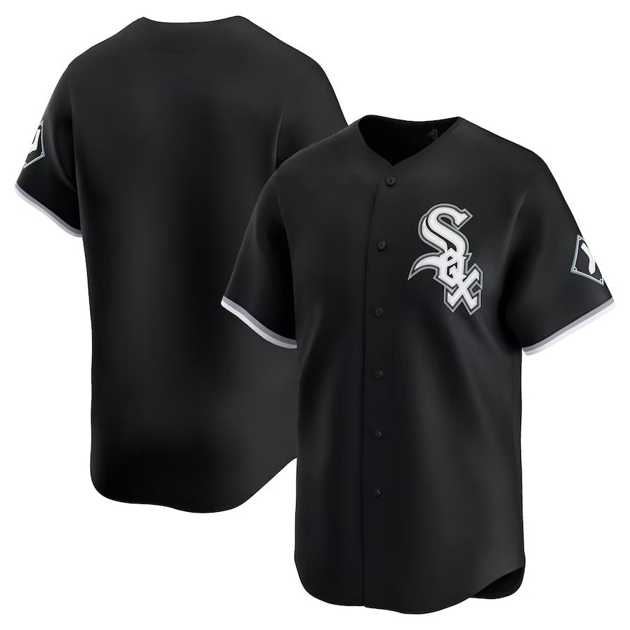 Custom Black CWS Baseball Shirt Top