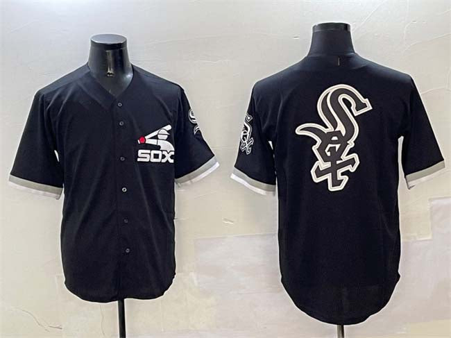 Custom Black CWS Baseball Shirt Top