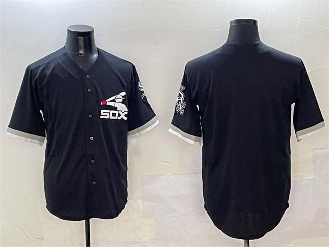 Custom Black CWS Baseball Shirt Top